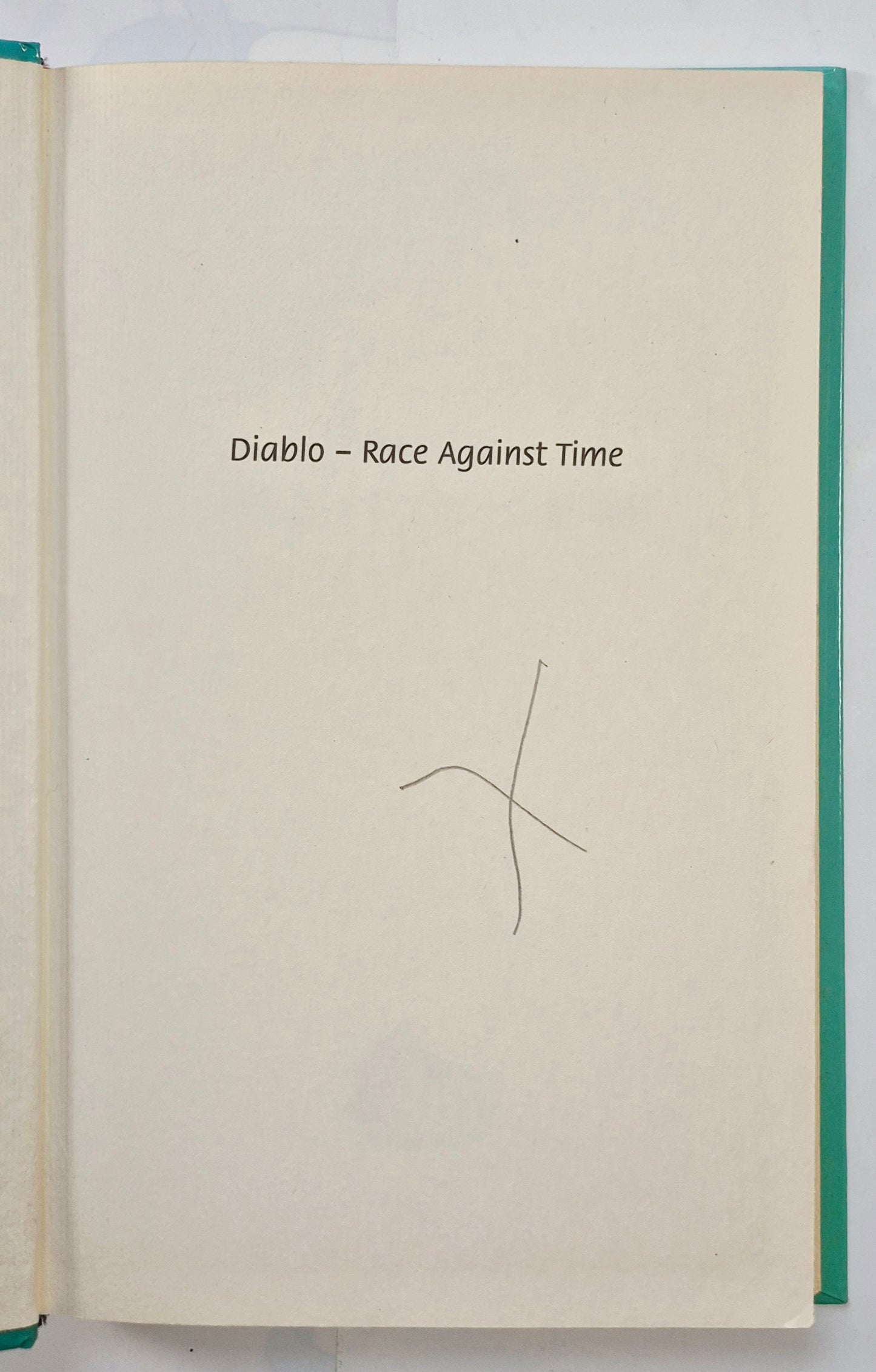 Pony: Diablo - Race Against Time by Gabi Adam (Very good, 2006, HC, 152 pages, Barclay House Publishing)