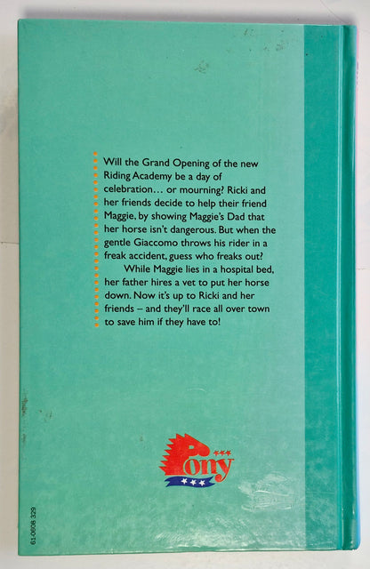 Pony: Diablo - Race Against Time by Gabi Adam (Very good, 2006, HC, 152 pages, Barclay House Publishing)