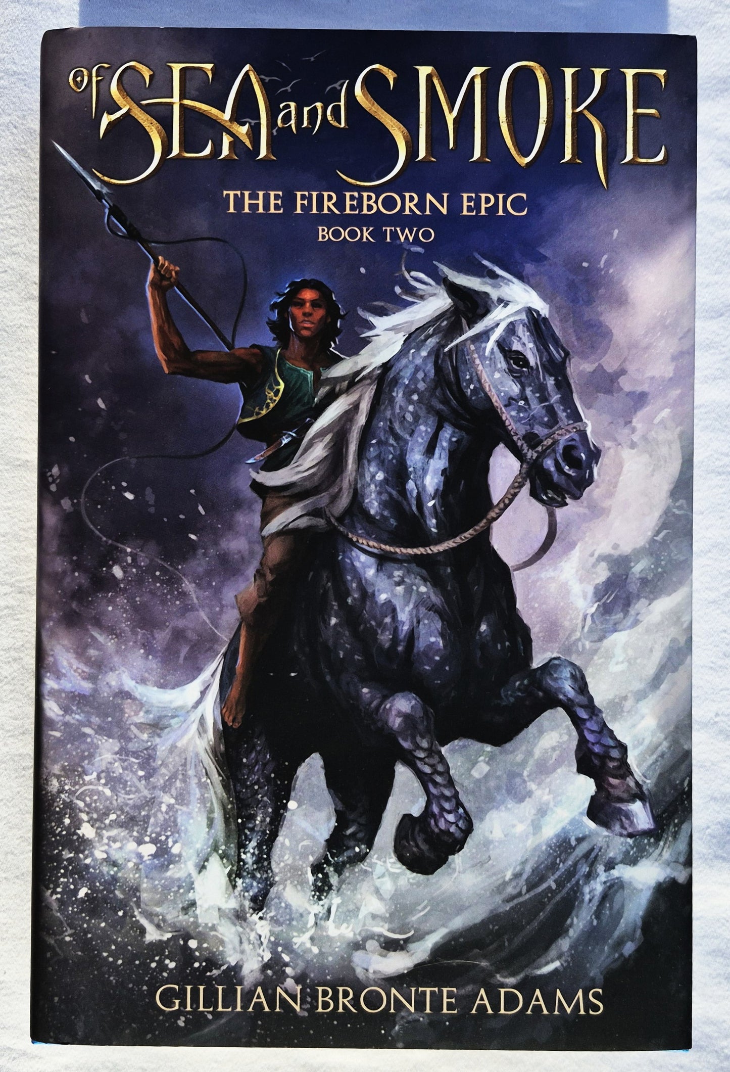Of Sea and Smoke von Gillian Bronte Adams (The Fireborn Epic #2, 2023, HC, 500 Seiten, Enclave Publishing)
