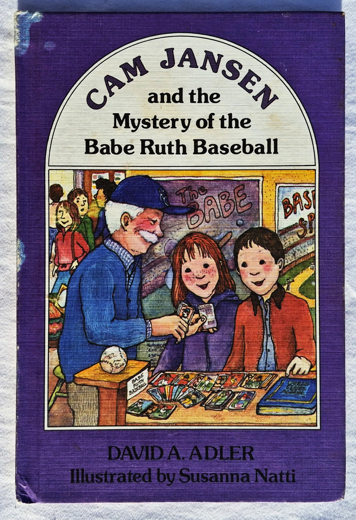 Cam Jansen und das Geheimnis des Babe-Ruth-Baseballs von David A. Adler (Gut, 1982, gebunden, 57 Seiten, Weekly Reader Books)