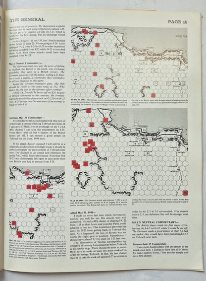 #89 Strategy & Tactics Sizilien: Das Rennen um Messina 10. Juli-17. Aug 1943 Nov/Dez 1981 (Gut, 60 Seiten, SPI)