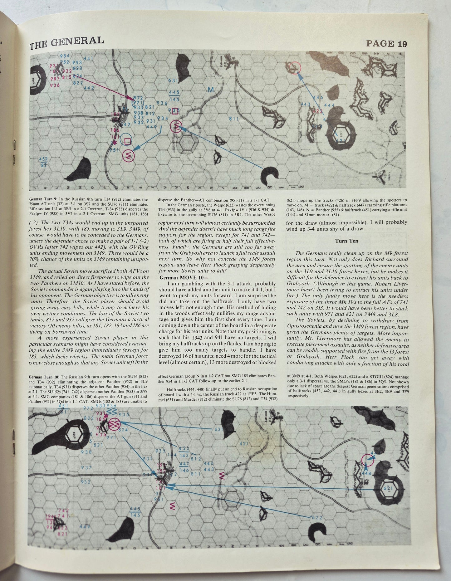 #89 Strategy & Tactics Sizilien: Das Rennen um Messina 10. Juli-17. Aug 1943 Nov/Dez 1981 (Gut, 60 Seiten, SPI)