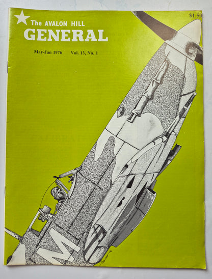 The Avalon Hill General May-June 1976 Vol. 13, No. 1 Calibrated Luftwaffe