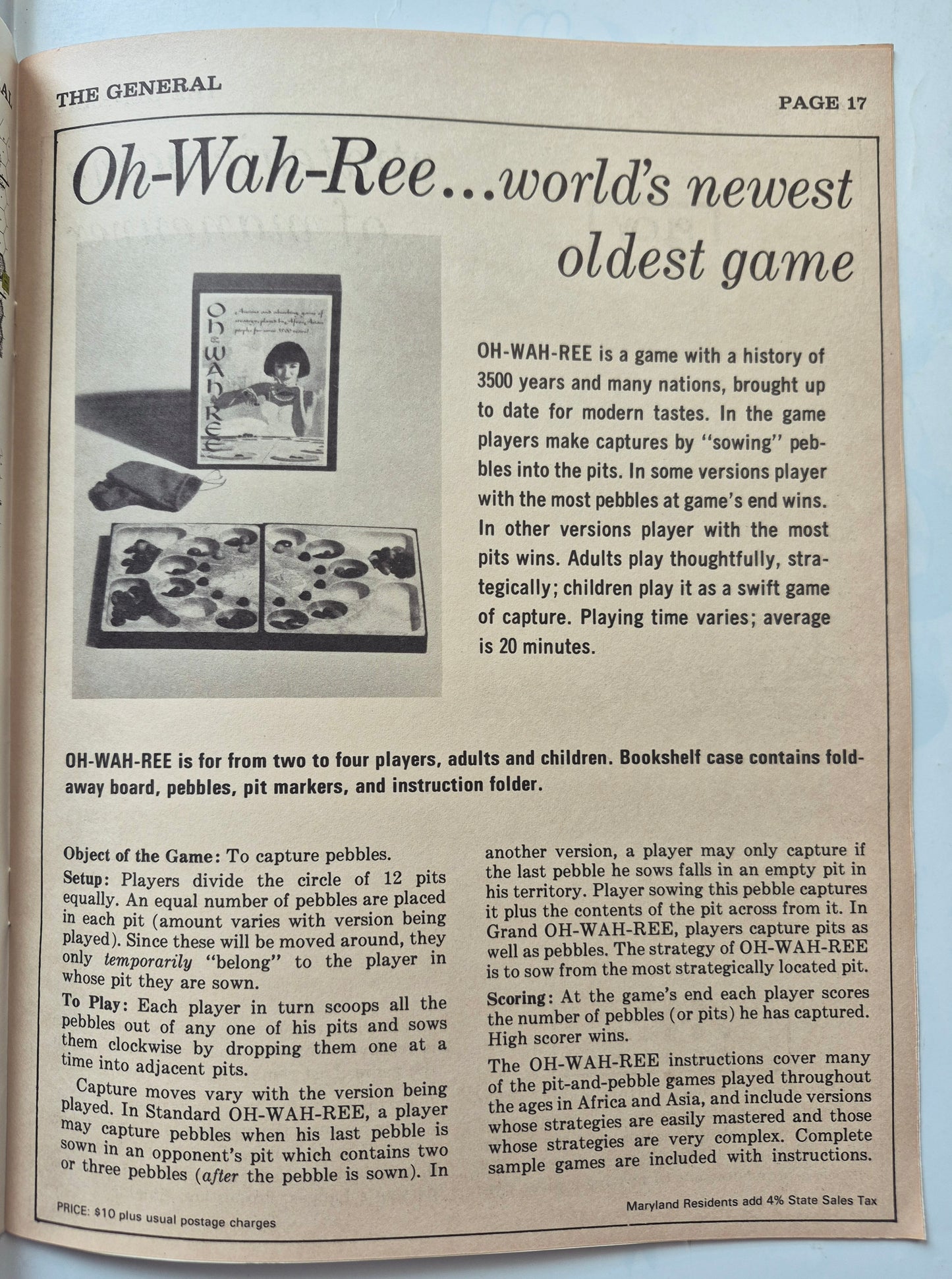 The Avalon Hill General May-June 1976 Vol. 13, No. 1 Calibrated Luftwaffe