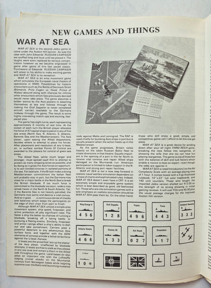 #89 Strategy & Tactics Sizilien: Das Rennen um Messina 10. Juli-17. Aug 1943 Nov/Dez 1981 (Gut, 60 Seiten, SPI)