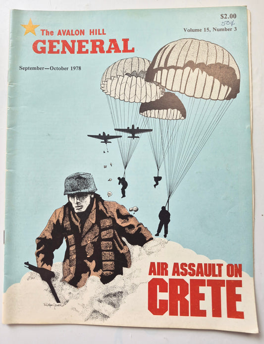The Avalon Hill General Vol. 15 No. 3 Air Assault on Crete Sept.-Oct. 1978