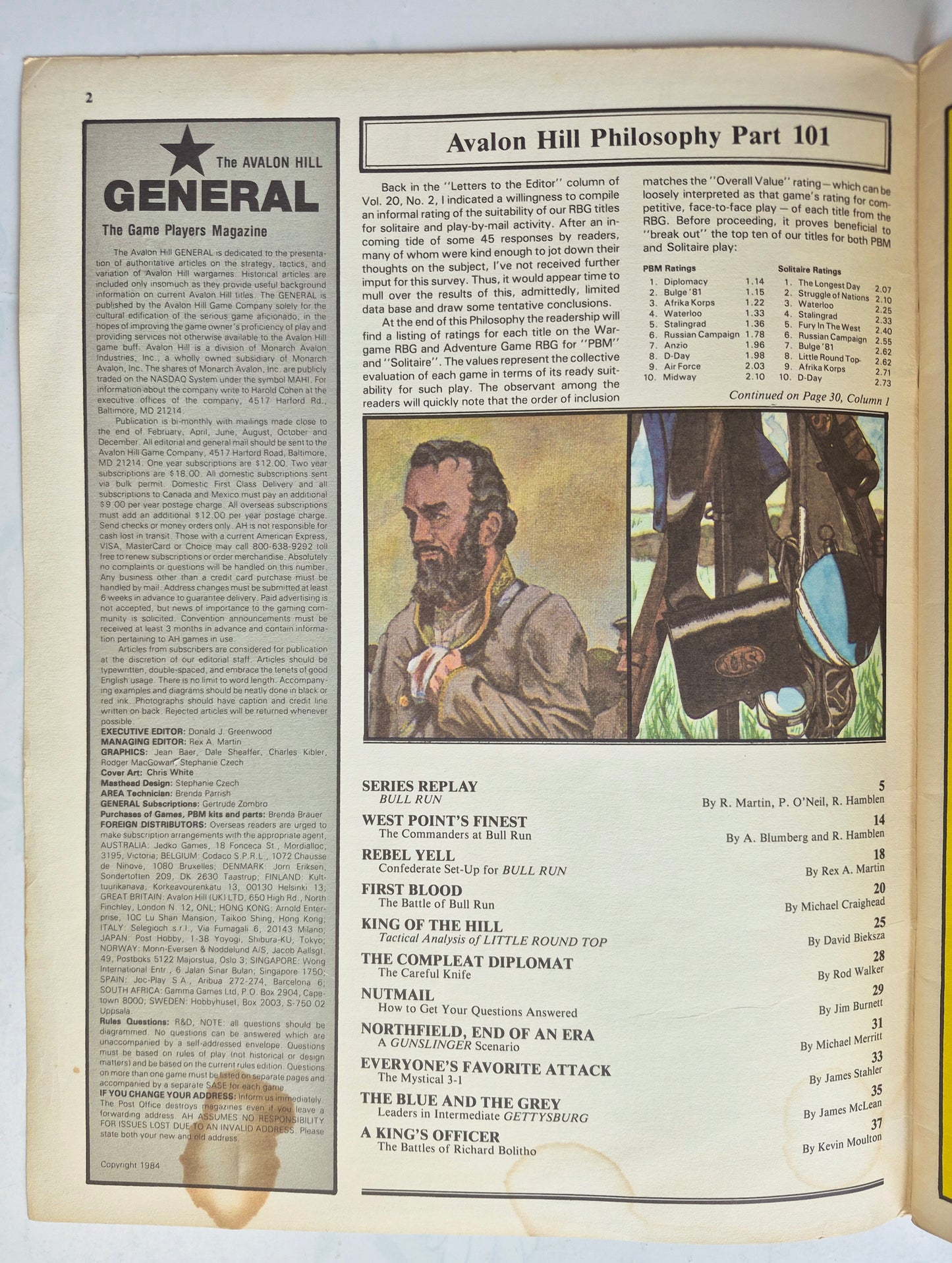 #89 Strategy & Tactics Sizilien: Das Rennen um Messina 10. Juli-17. Aug 1943 Nov/Dez 1981 (Gut, 60 Seiten, SPI)
