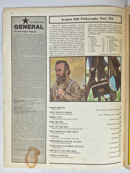 #89 Strategy & Tactics Sizilien: Das Rennen um Messina 10. Juli-17. Aug 1943 Nov/Dez 1981 (Gut, 60 Seiten, SPI)