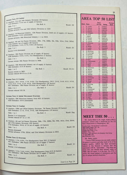 Avalon Hill General July-Aug. 1985 Vol. 21, No. 4 Panzergruppe Guderian Revisited