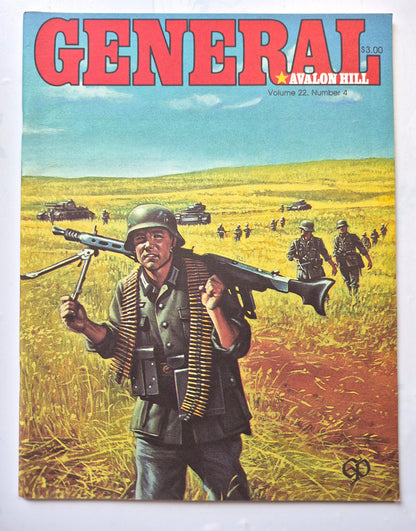 #89 Strategy & Tactics Sizilien: Das Rennen um Messina 10. Juli-17. Aug 1943 Nov/Dez 1981 (Gut, 60 Seiten, SPI)