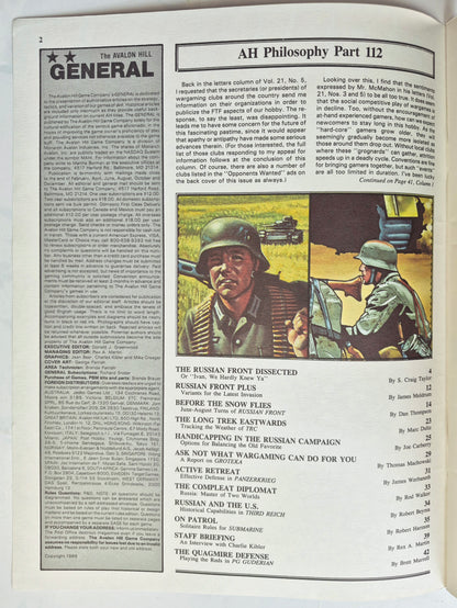 #89 Strategy & Tactics Sizilien: Das Rennen um Messina 10. Juli-17. Aug 1943 Nov/Dez 1981 (Gut, 60 Seiten, SPI)