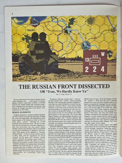 #89 Strategy & Tactics Sizilien: Das Rennen um Messina 10. Juli-17. Aug 1943 Nov/Dez 1981 (Gut, 60 Seiten, SPI)