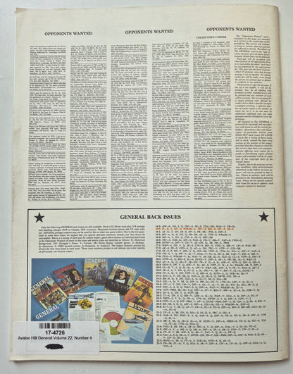#89 Strategy & Tactics Sizilien: Das Rennen um Messina 10. Juli-17. Aug 1943 Nov/Dez 1981 (Gut, 60 Seiten, SPI)