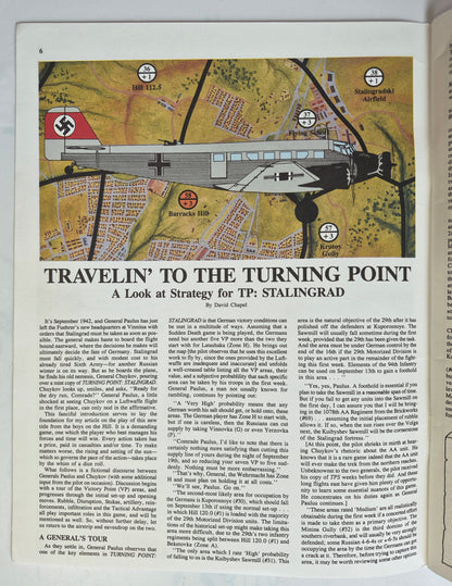 #89 Strategy & Tactics Sizilien: Das Rennen um Messina 10. Juli-17. Aug 1943 Nov/Dez 1981 (Gut, 60 Seiten, SPI)