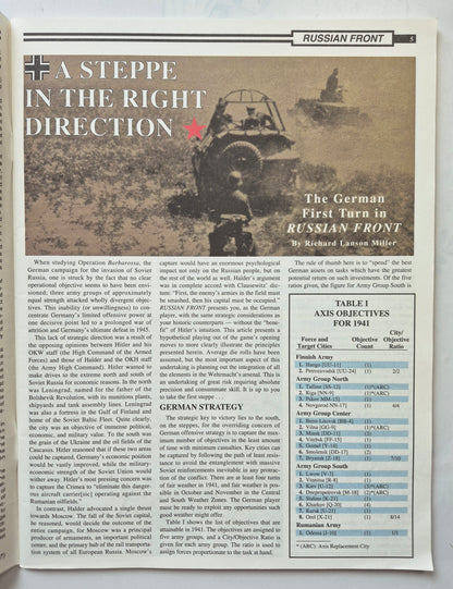 The Avalon Hill General Vol. 28 No. 3 A Steppe in the Right Direction May-June 1993