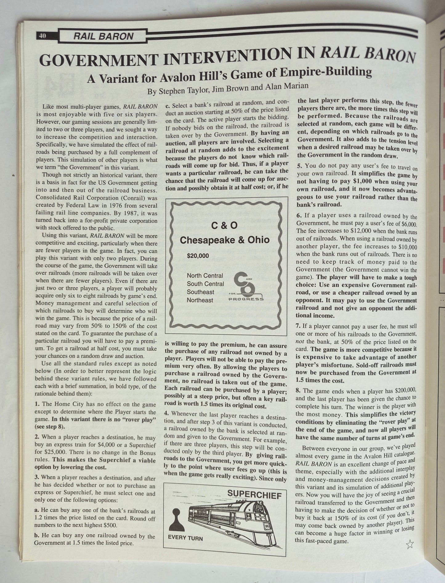 The Avalon Hill General Vol. 28 No. 3 A Steppe in the Right Direction May-June 1993
