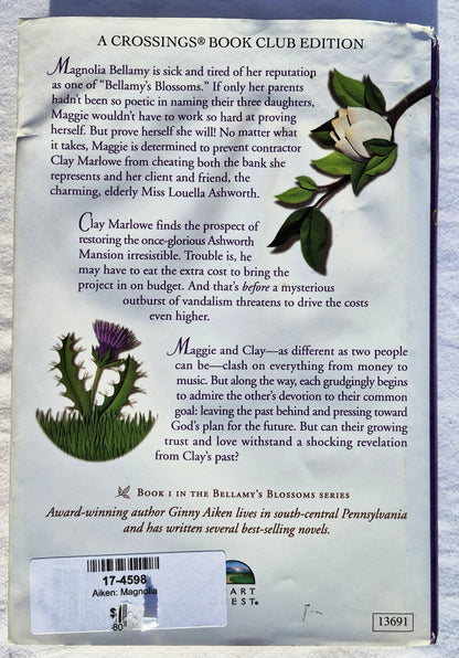 Magnolia von Ginny Aiken (Heart Quest, Gut, 2000, HC, 280 Seiten, Tyndale House)