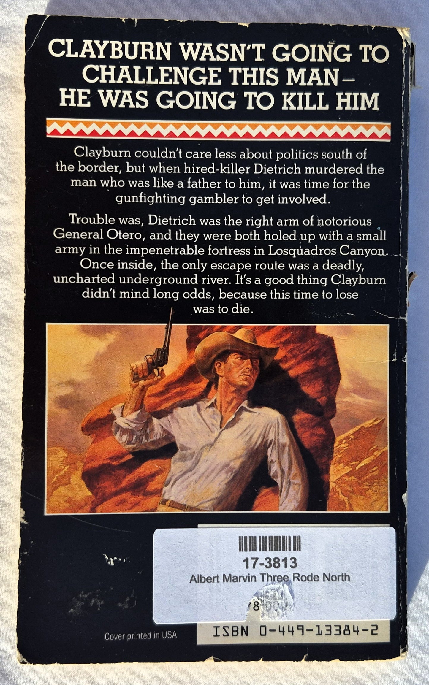 Three Rode North von Marvin Albert (Gut, 1990, Taschenbuch, 155 Seiten, Fawcett Gold Medal)