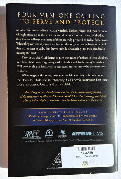 Courageous von Randy Alcorn (Gut, 2011, Pbk, 375 Seiten, Tyndale Fiction)