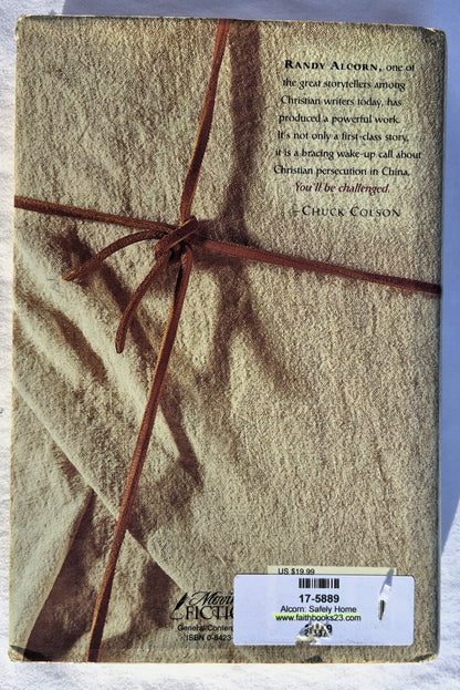 Safely Home von Randy Alcorn (Signiert vom Autor, Sehr gut, 2001, Gebunden, 402 Seiten, Tyndale House)