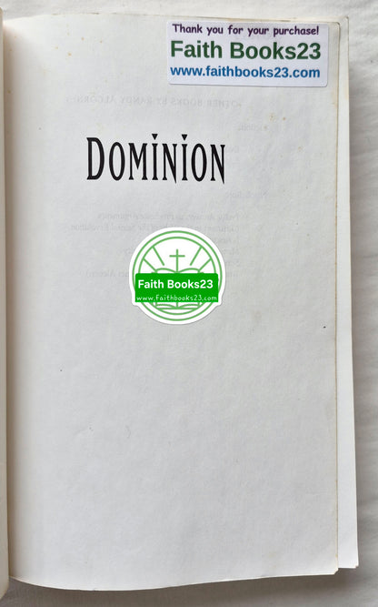 Dominion von Randy Alcorn (Ollie Chandler #2, Gut, 1996, Pb., 612 S., Multnomah)