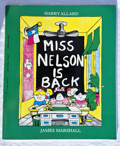 Miss Nelson is Back von Harry Allard (Sehr gut, 1982, Pbk, 32 Seiten, Scholastic)