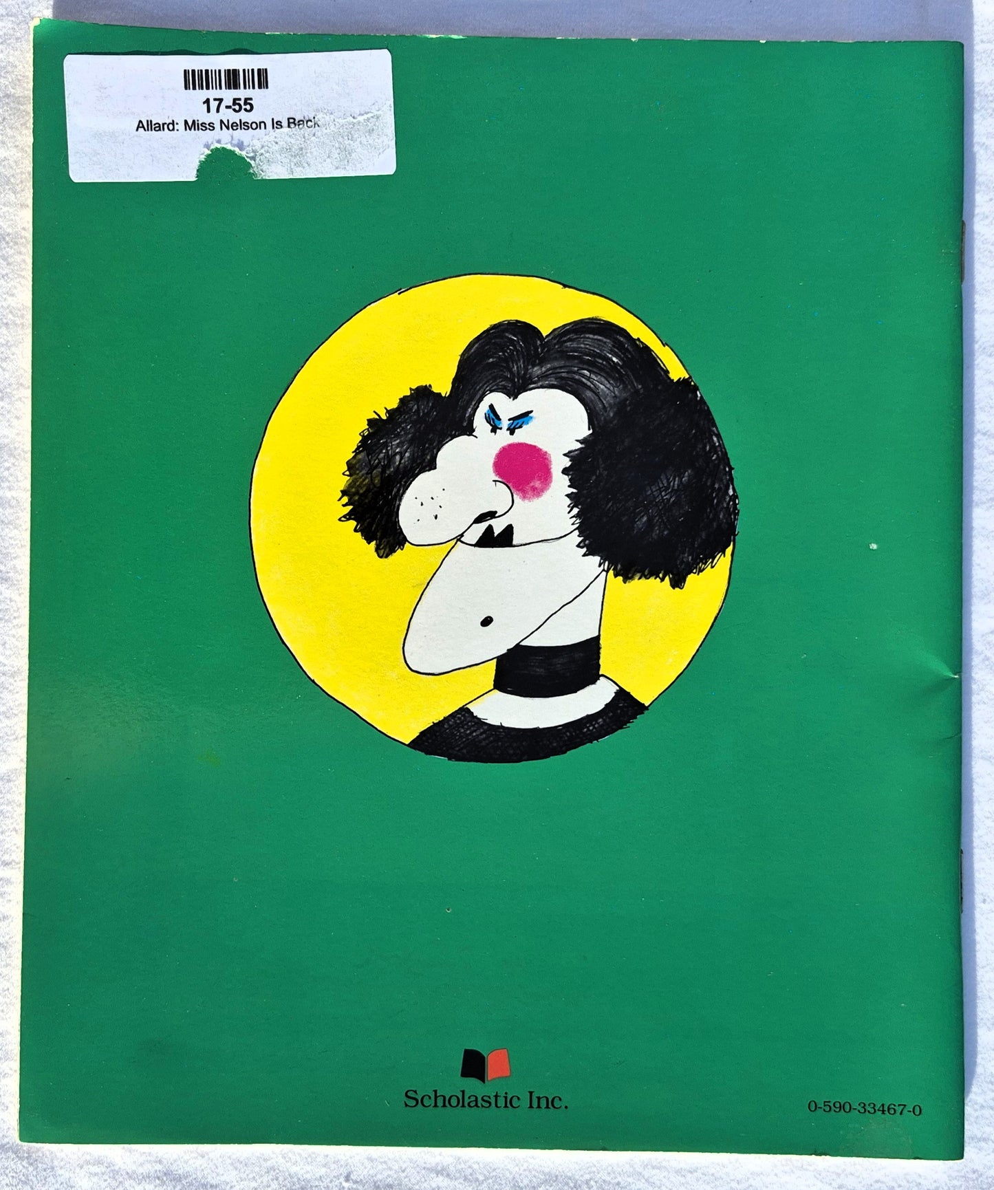 Miss Nelson is Back von Harry Allard (Sehr gut, 1982, Pbk, 32 Seiten, Scholastic)