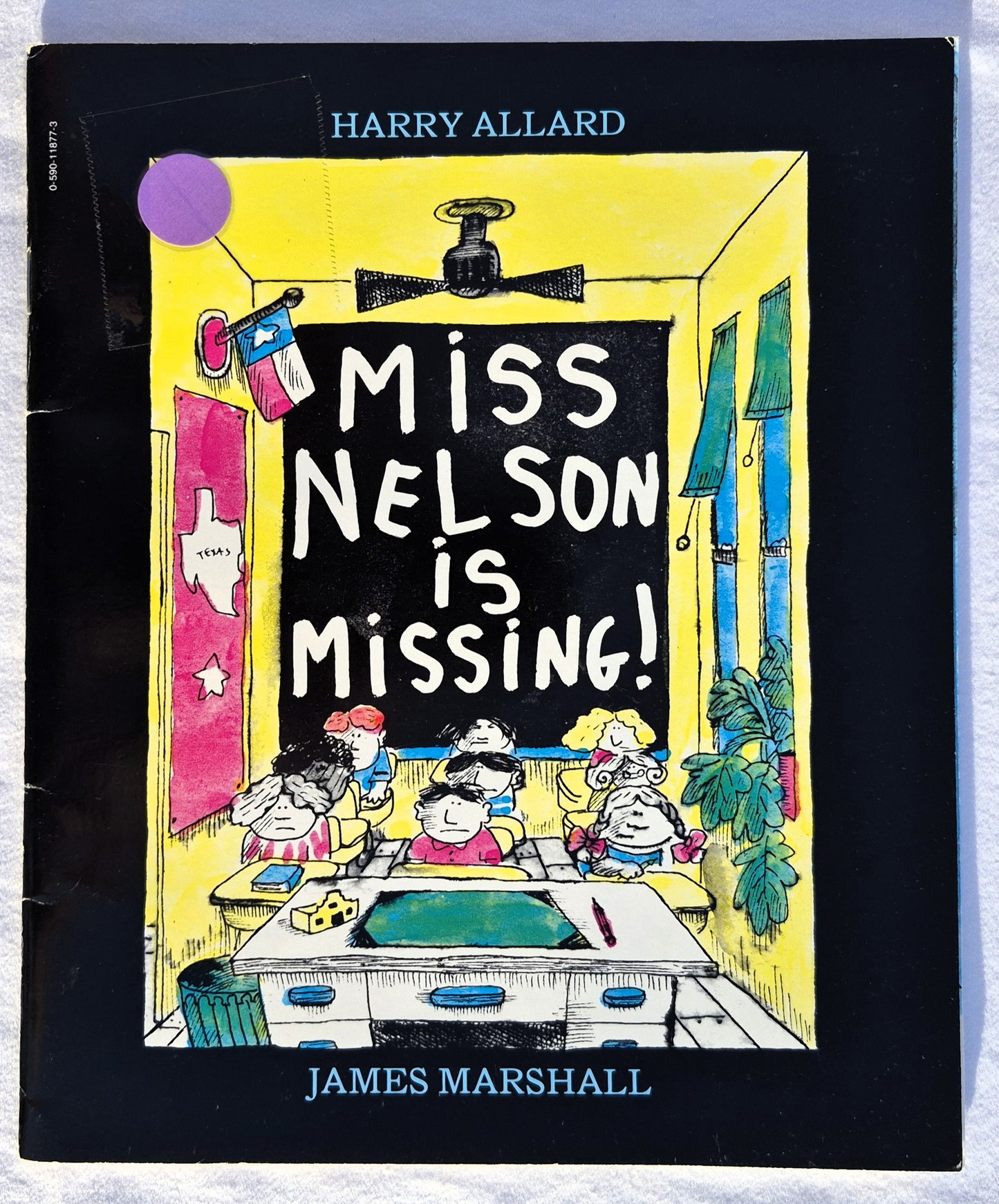 Miss Nelson ist verschwunden! von Harry Allard; James Marshall (Sehr gut, Taschenbuch, 32 Seiten, Scholastic)