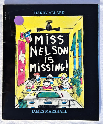 Miss Nelson ist verschwunden! von Harry Allard; James Marshall (Sehr gut, Taschenbuch, 32 Seiten, Scholastic)