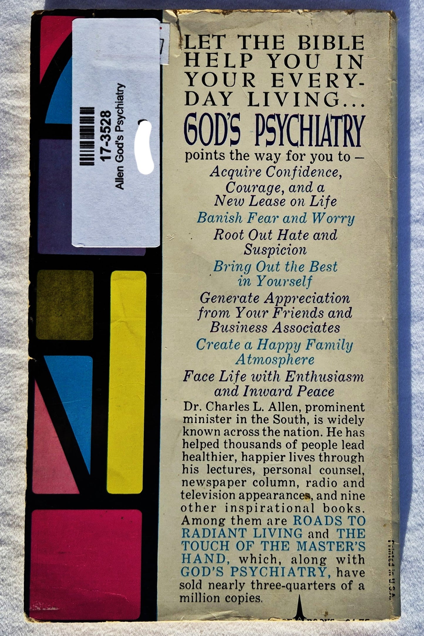Gottes Psychiatrie: Mit Glauben können Sie wundersame Veränderungen in Ihrem Leben bewirken von Charles L. Allen (Gut, 1979, Taschenbuch, 159 Seiten, Revell)