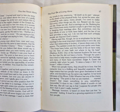 You Are Never Alone von Charles L. Allen (Sehr gut, 1978, geb., 159 Seiten, Fleming H. Revell)