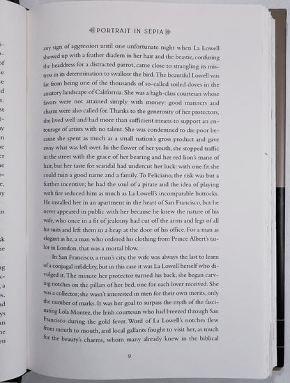 Porträt in Sepia #2 von Isabel Allende (Sehr gut, 2001, gebunden, 304 Seiten, HarperCollins)