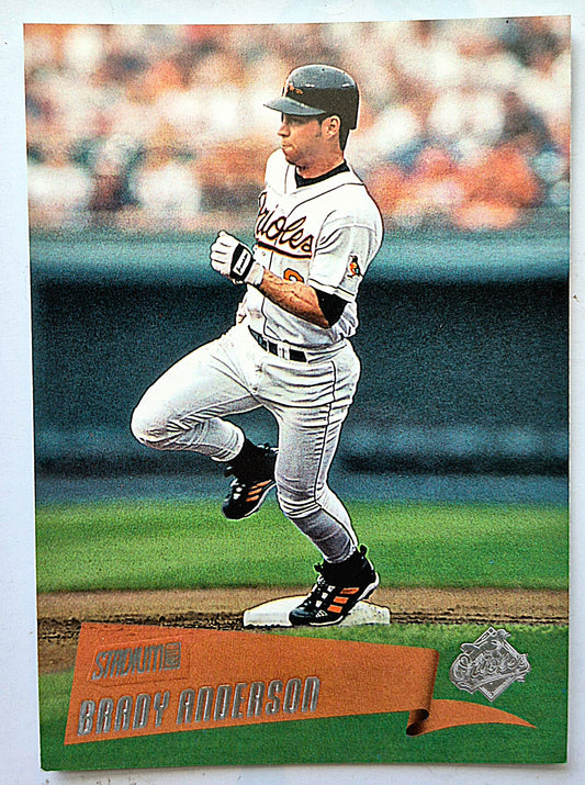 Anderson Brady Baltimore Orioles Outfield #94 Topps 2000 Stadium Club Baseball Card