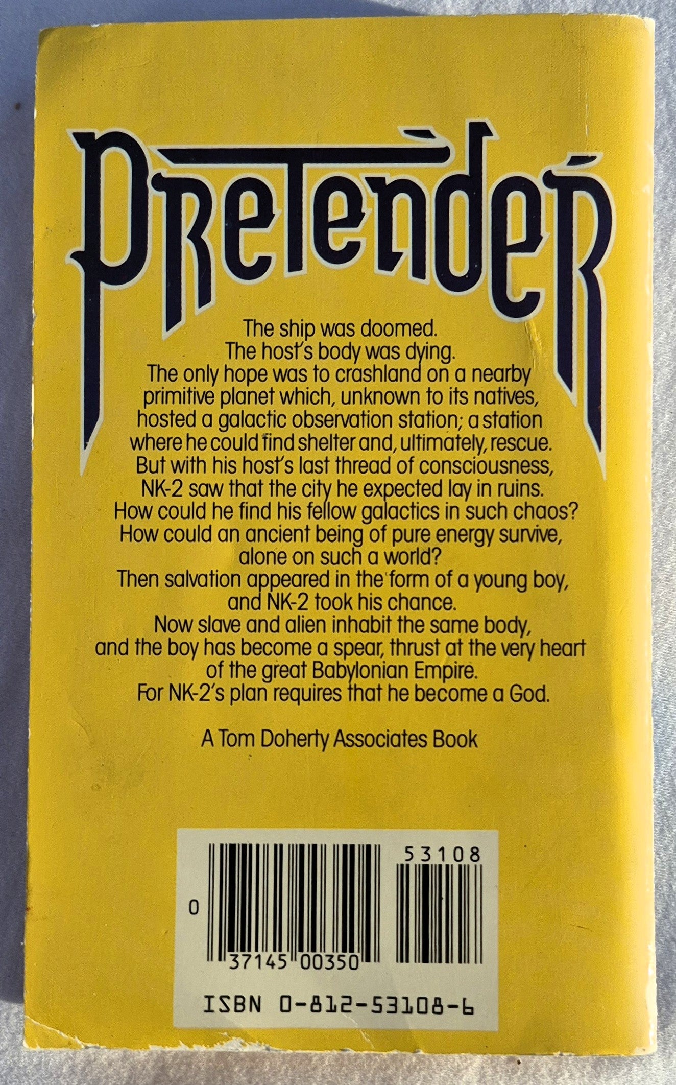 Pretender von Piers Anthony; Frances Hall (Gut, 1985, Taschenbuch, 288 Seiten, Tom Doherty Assc.)