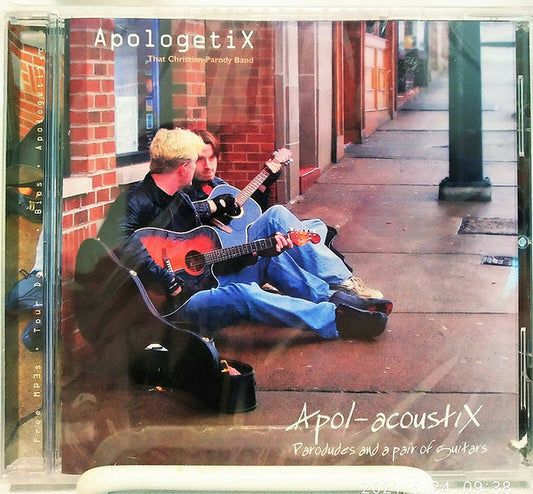 Apol-Acoustix by Apologetix Christian Music Audio CD (New, 2006, Parodudes)