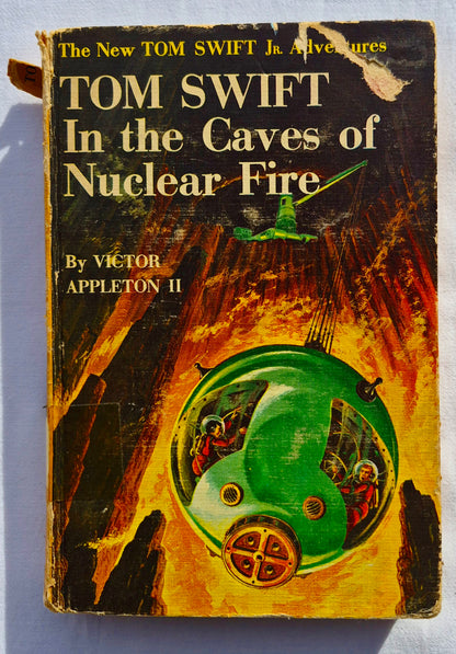 Tom Swift in den Höhlen des Nuklearfeuers von Victor Appleton II (Akzeptabel, 1956, Gebunden, 214 Seiten, Grosset & Dunlap)