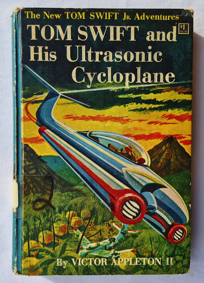 Tom Swift und sein Überschall-Cycloplan von Victor Appleton II (Gut, 1957, gebunden, 182 Seiten, Grosset & Dunlap)