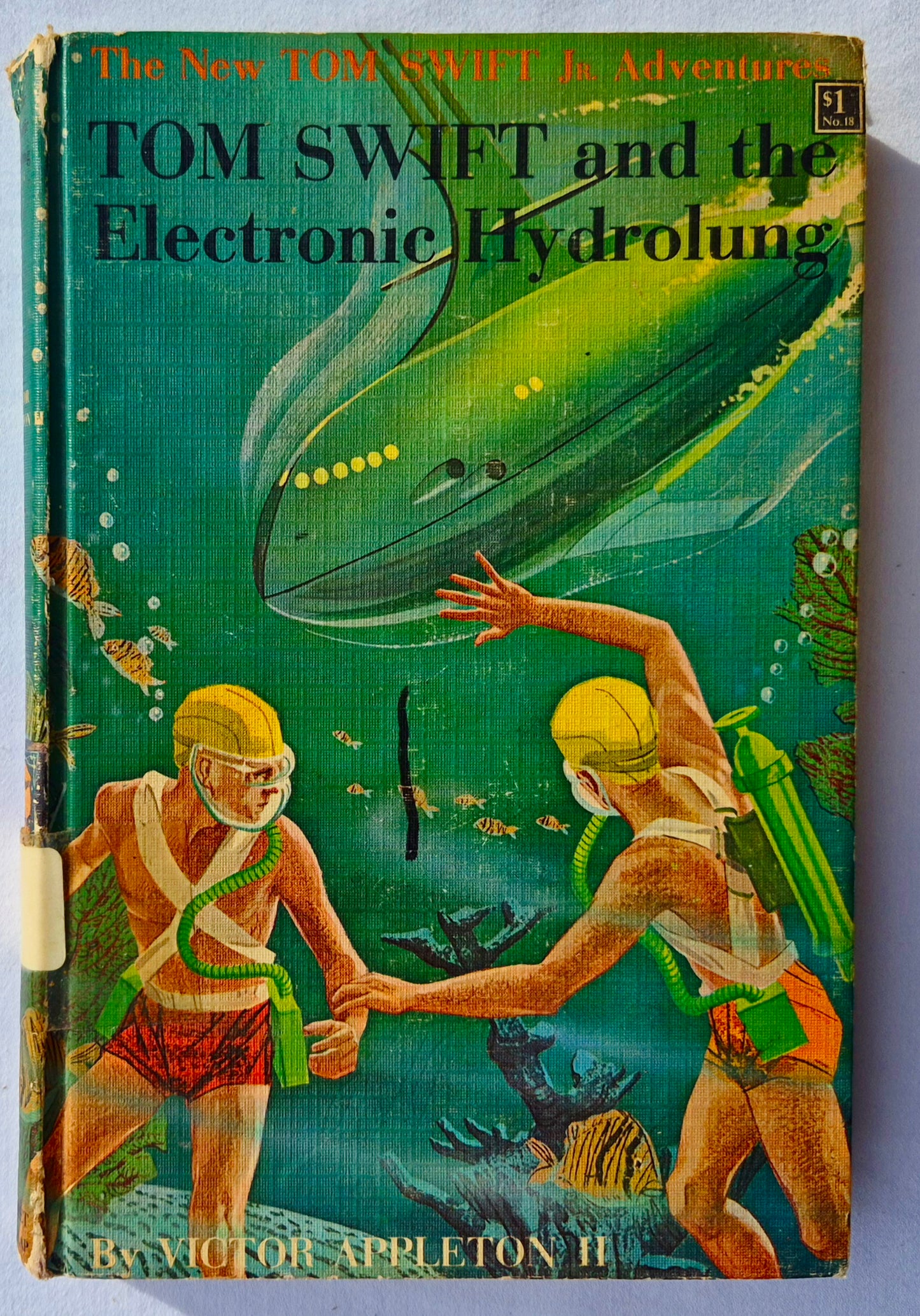 Tom Swift and His Electronic Hydrolung von Victor Appleton II (Gut, 1961, gebunden, 188 Seiten, Grosset & Dunlap)
