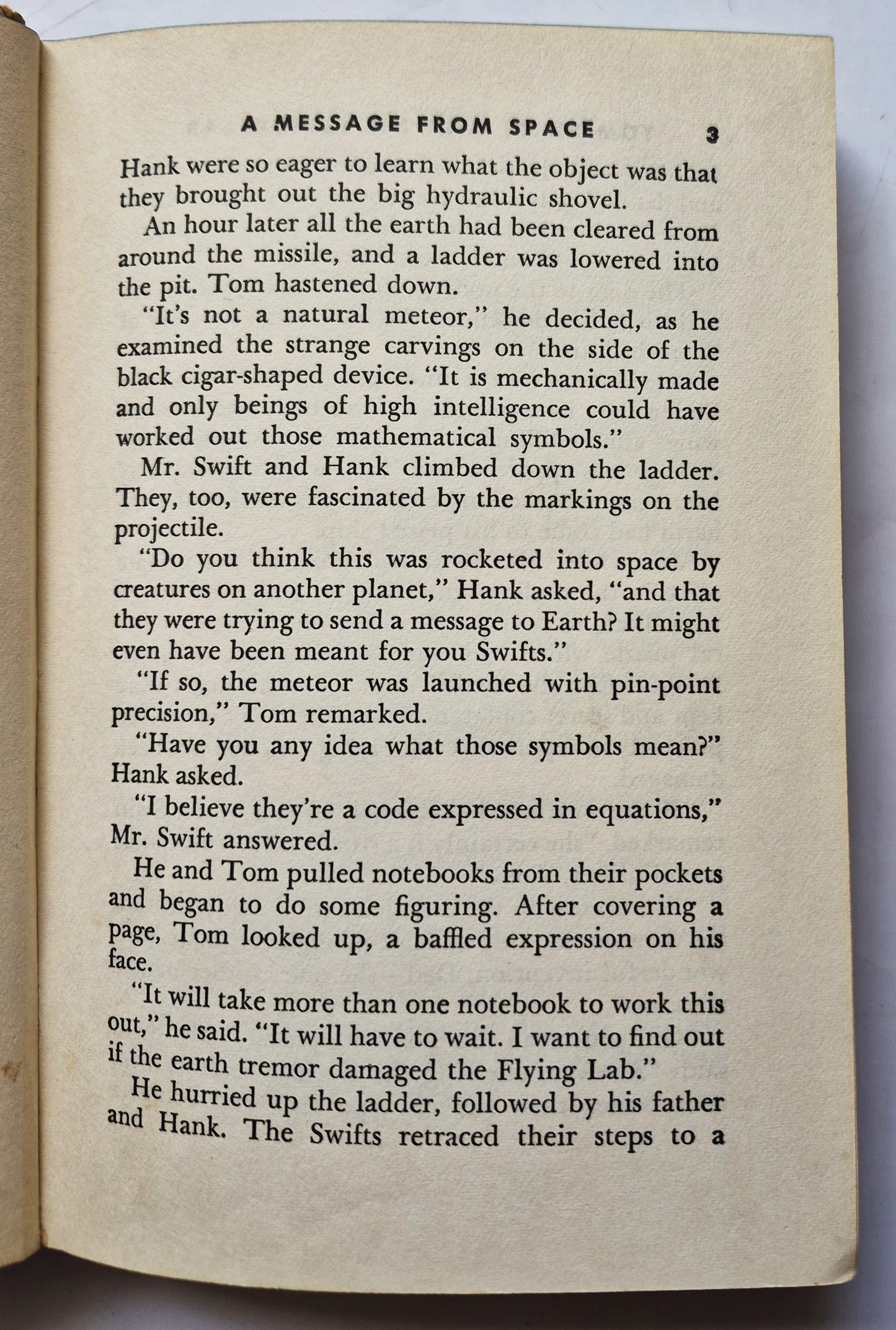 Tom Swift and His Flying Lab von Victor Appleton II (Gut, 1954, Gebundene Ausgabe, 208 Seiten, Grosset & Dunlap)