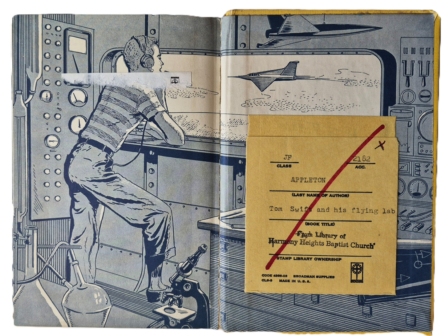 Tom Swift and His Flying Lab von Victor Appleton II (Gut, 1954, Gebundene Ausgabe, 208 Seiten, Grosset & Dunlap)