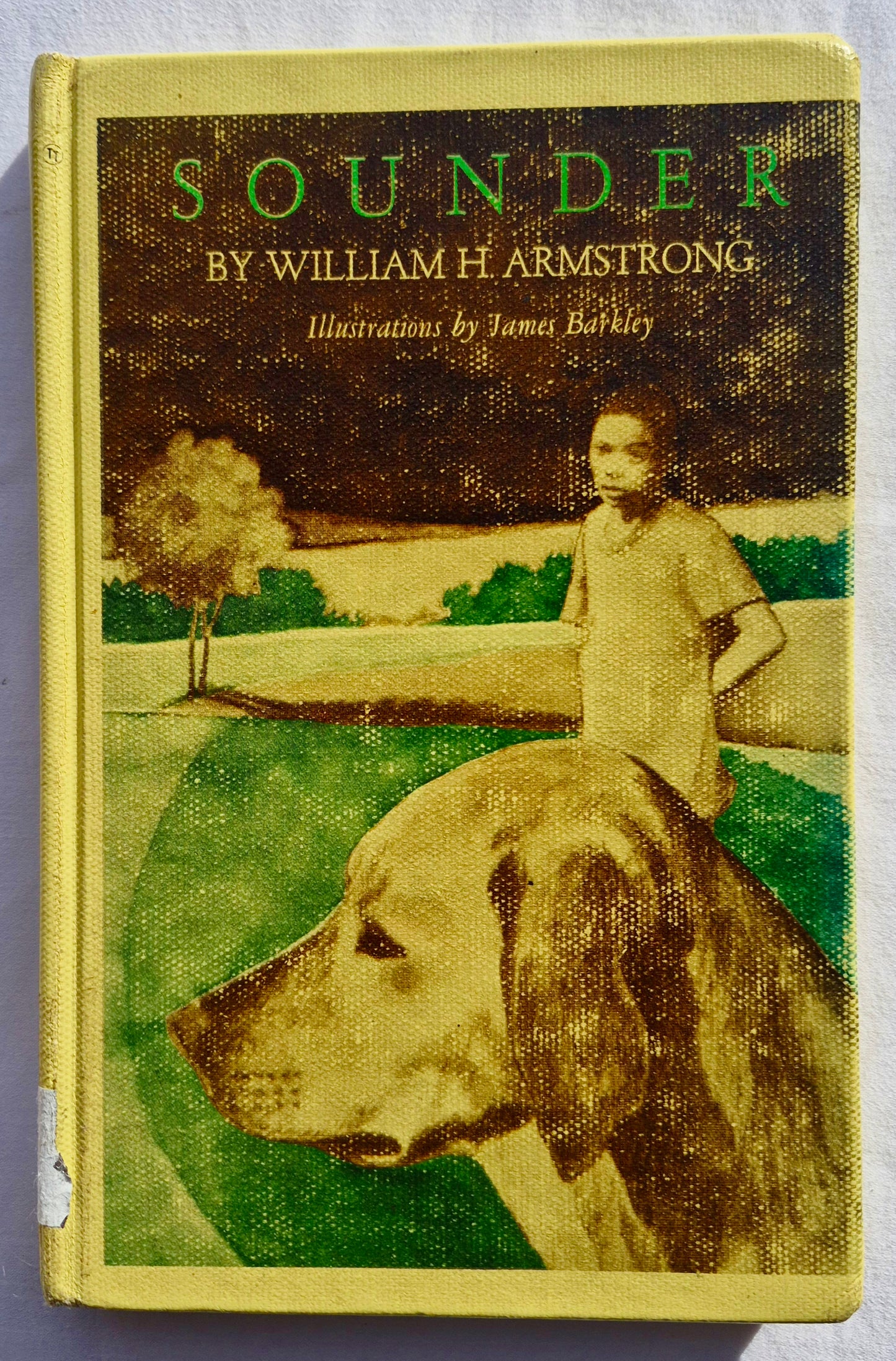 Sounder von William H. Armstrong (Gut, 1969, HC, 116 Seiten, Harper & Row)