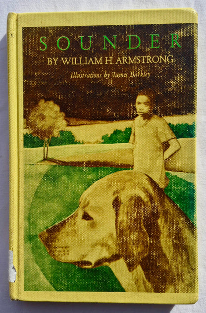 Sounder von William H. Armstrong (Gut, 1969, HC, 116 Seiten, Harper & Row)