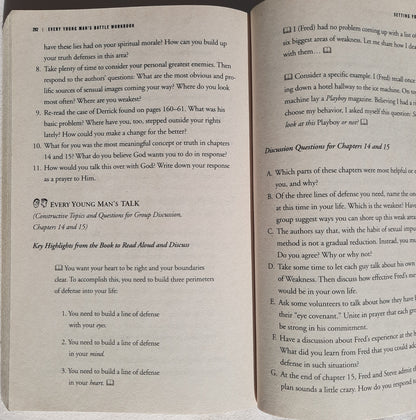 Every Young Man's Battle: Strategies for Victory in the Real World of Sexual Temptation with Workbook byStephen Arterburn; Fred Stoeker, Mike Yorkey (Very Good, 2001, PBK, 313 pages, WaterBrook Press)