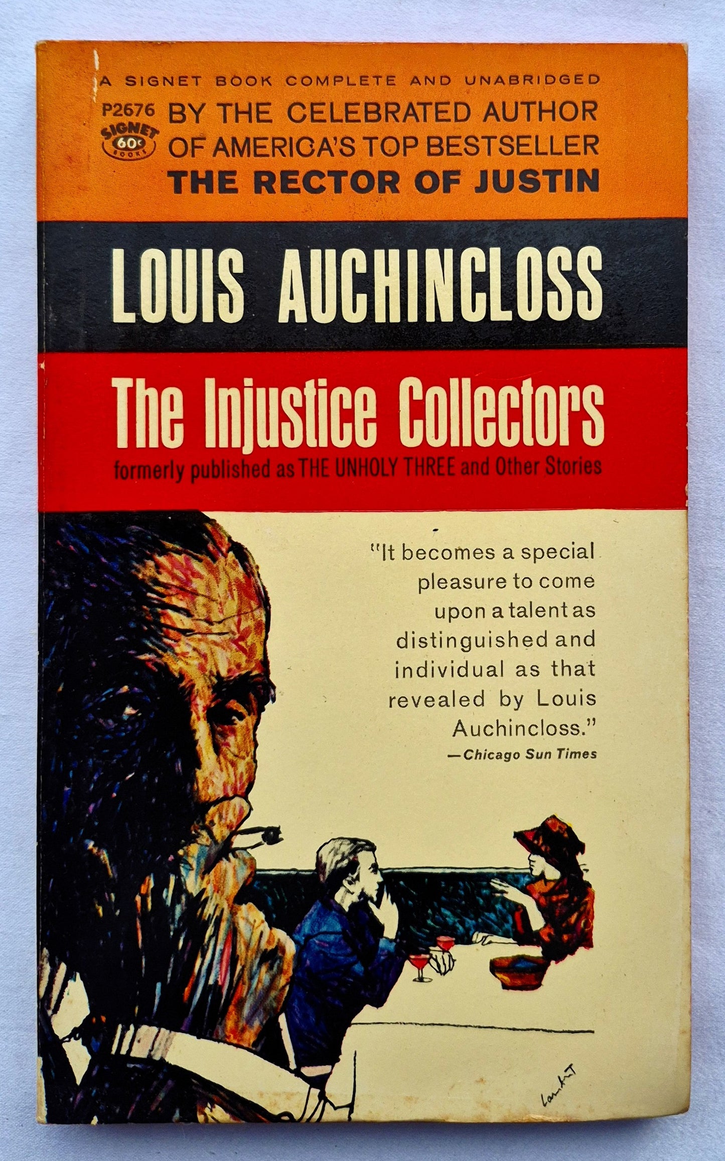 The Injustice Collectors von Louis Auchincloss (Gut, 1950, Tb, 160 Seiten, Signet Books)