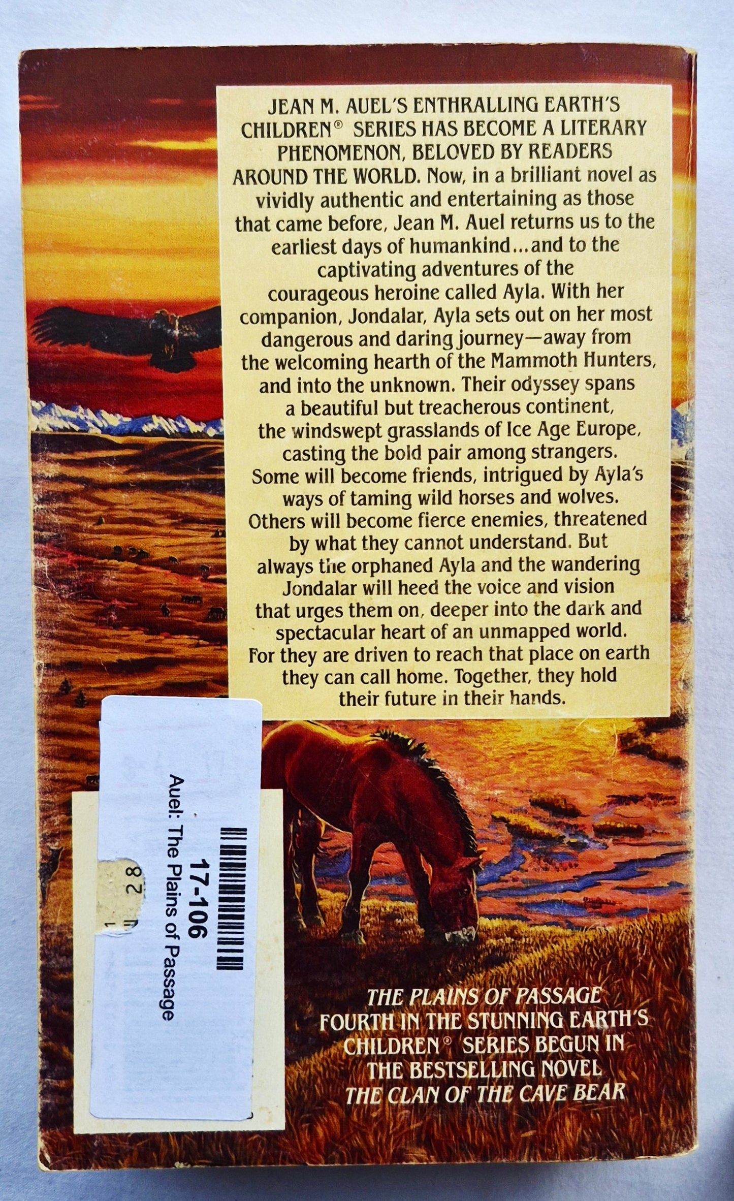 Die Mammutjäger (Die Kinder der Erde, Band 4) von Jean M. Auel (Sehr gut, 1991, Taschenbuch, 868 Seiten, Bantam)