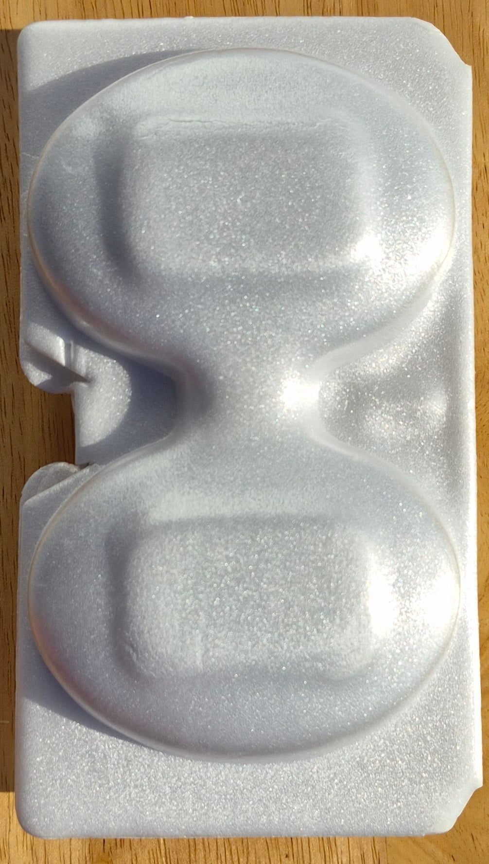 Vereinigte Staaten 1776 Zweihundertjahrfeier 1996 Ätzglas-Schale mit dekorativen Seifen (Neu in Originalverpackung, Avon Products, Inc.)