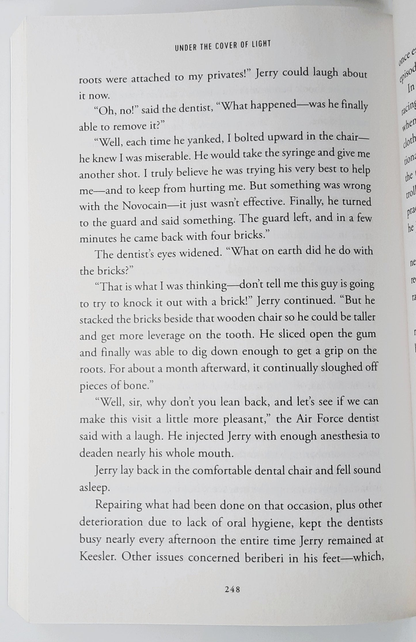 Under the Cover of Light: The Extraordinary Story of USAF COL Thomas Curtis's 7 1/2 Year Captivity in North Vietnam by Carole Engle Avriett (New, 2017, HC, 320 pgs, Tyndale Momentum)
