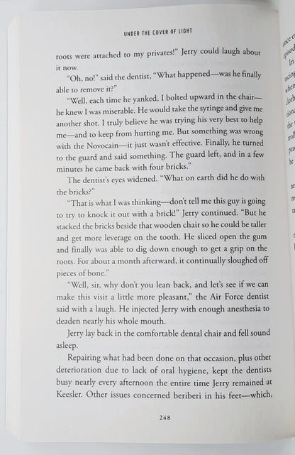 Under the Cover of Light: The Extraordinary Story of USAF COL Thomas Curtis's 7 1/2 Year Captivity in North Vietnam by Carole Engle Avriett (New, 2017, HC, 320 pgs, Tyndale Momentum)