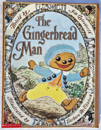 The Gingerbread Man von Jim Aytesworth; Barbara McClintock (Sehr gut, 1998, TB, 32 Seiten, Scholastic)