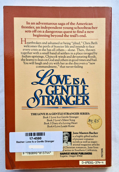 Love Is a Gentle Stranger #1 von June Masters Bacher (Gut, 1983, Tb, 175 Seiten, Harvest House)